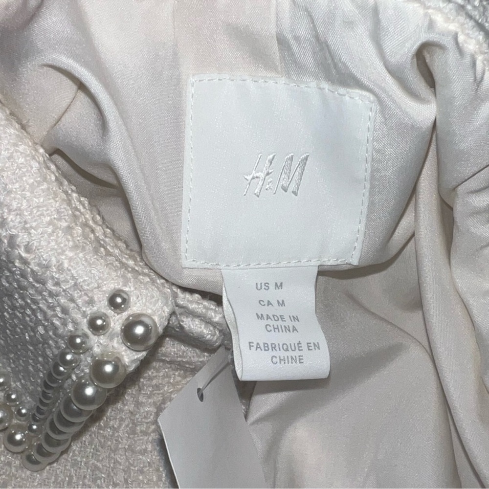 H&M Cream Button-Up Jacket - Picture 11 of 14
